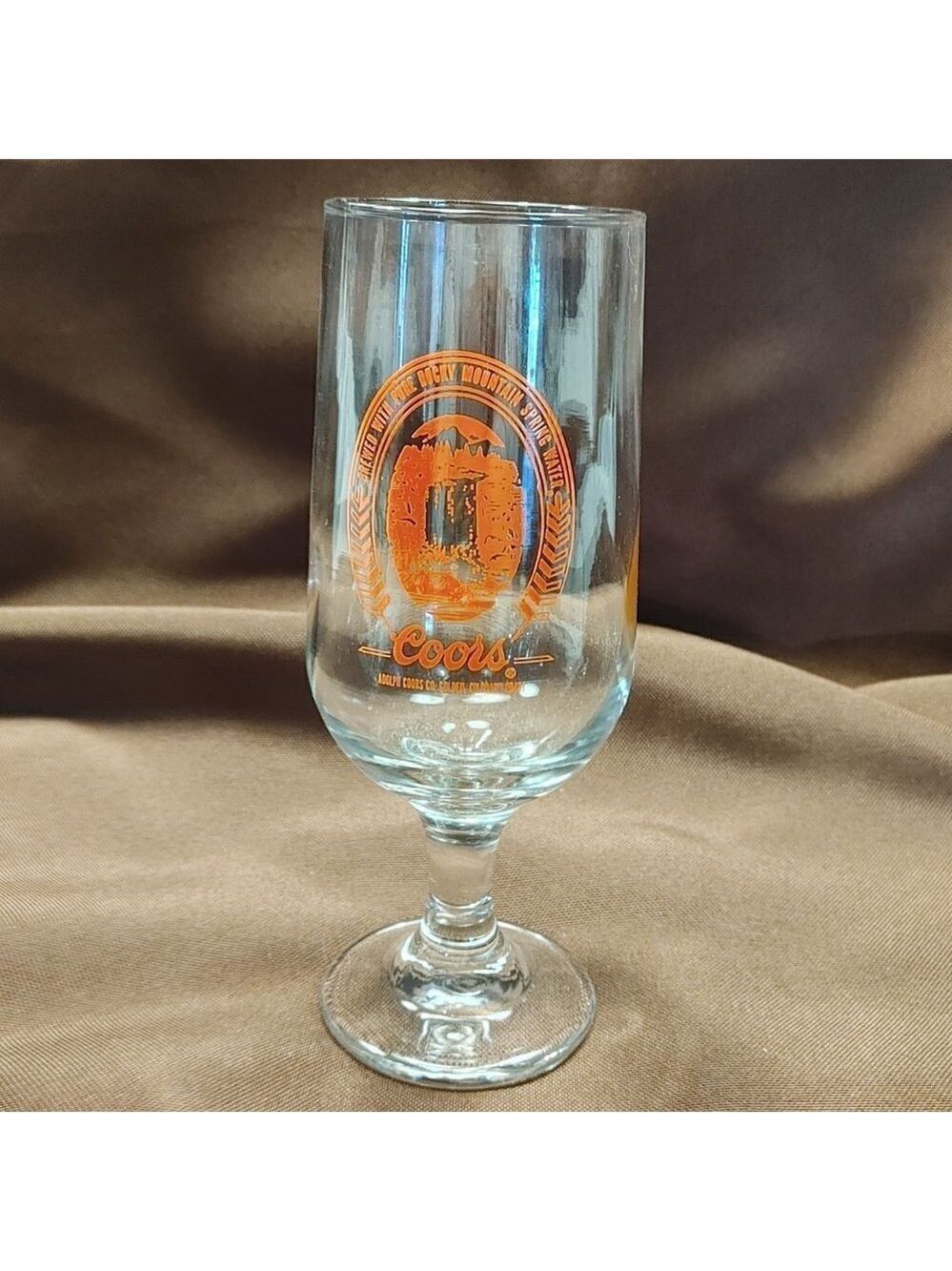 Vintage COORS Beer Glass